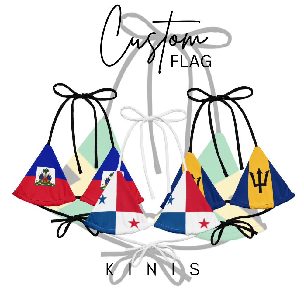 Custom Karibbean Kini- Flag